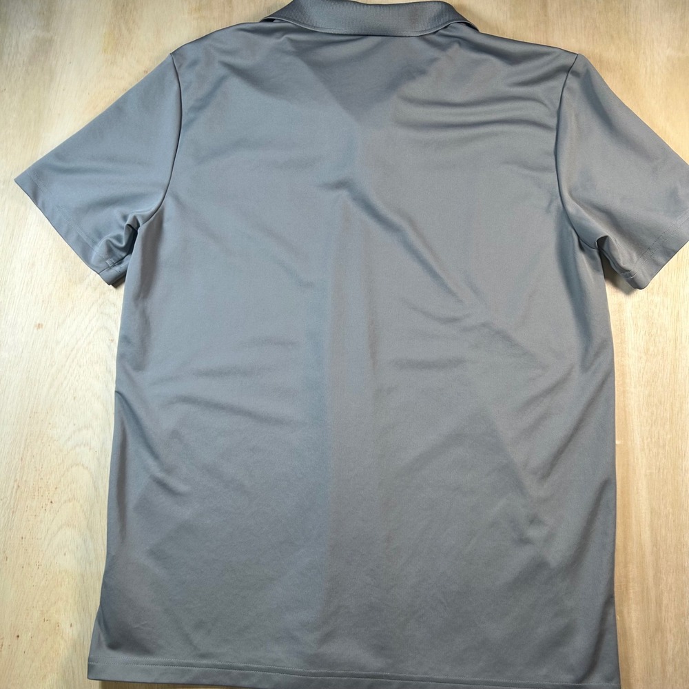Adidas Primegreen Mens Gray Short Sleeve Performance Golf Polo Shirt Size L - Picture 6 of 6